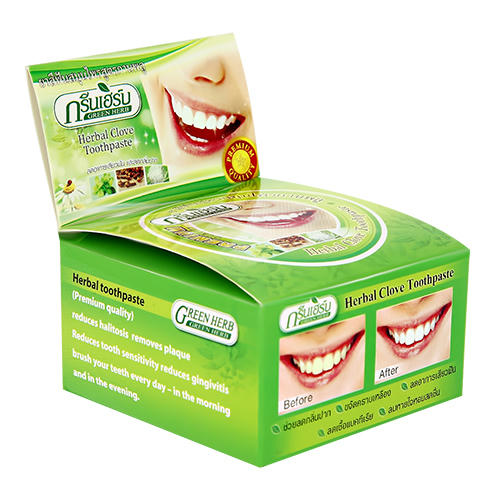 Паста зубная `GREEN HERB` травяная 25 г — изображение 2