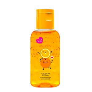 Гель-санайзер для ухода за кожей рук `LP CARE` Апельсин 50 мл