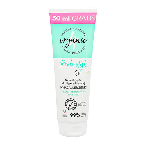 Гель для интимной гигиены гипоаллергенный `4ORGANIC` Probiotic sensitive 250 мл