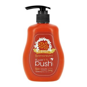 Паста зубная с помпой `BLOOM` со вкусом апельсина 300 г