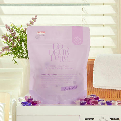 LODEURLETTE Капсулы для стирки белья с ароматом белого мускуса / In England Colorfit Grace Musk All in One Capsule Detergent, 17 г x 30 — изображение 2