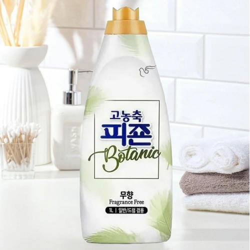 PIGEON Кондиционер для белья без отдушек супер-концентрат / Rich Perfume Botanic Fragrance Free, 1000 мл — изображение 2