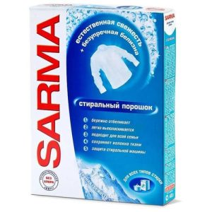 Стиральный порошок Sarma универсальный Горная свежесть, 800г