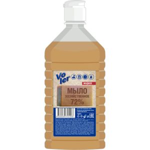 Мыло жидкое хозяйственное Voler, для стирки и уборки 72%, 1 л