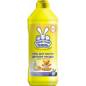 Средство для мытья посуды Ушастый нянь Ромашка детский, 500мл