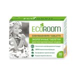 Таблетки для посудомоечных машин Ecoroom, биоразлагаемые, 30шт