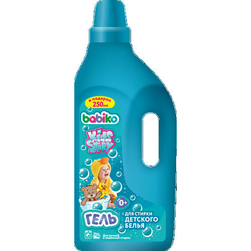 Гель для стирки детского белья Babiko, 1.2л — изображение 2