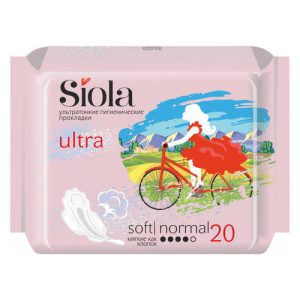 Прокладки гигиенические Siola ultra soft normal, 20шт