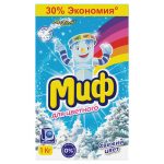 Стриальный порошок для цветного белья Миф Свежий цвет, автомат, 1000г