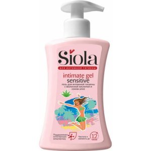 Средство для интимной гигиены Siola, сок алоэ и молочная кислота, 280мл