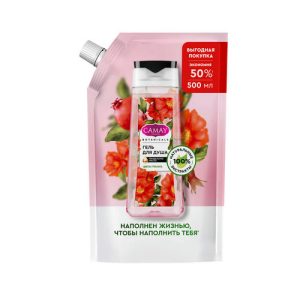 Гель для душа Camay Цветы граната, дой-пак, 500 мл