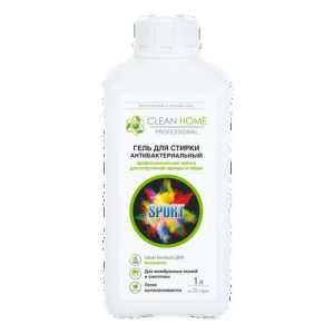CleanHome Гель для стирки антибактериальный для спортивной одежды и обуви формула 'Антизапах', 1л