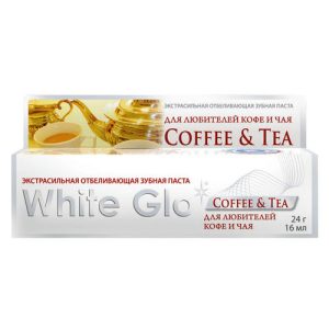 Зубная паста White Glo для любителей кофе и чая, 24г