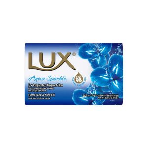 Туалетное мыло LUX Сияние свежести. Цветочный мускус и мятное масло, 80г