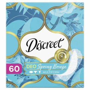 Гигиенические ежедневные прокладки Discreet duo Ocean Breeze, 60шт