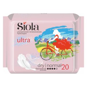 Прокладки гигиенические Siola ultra dry normal, 20шт