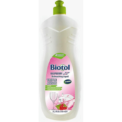 BIOTOL Жидкое средство для мытья посуды Малина 750мл