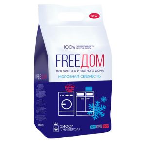 Стиральный порошок Freeдом Морозная свежесть, 2,4кг