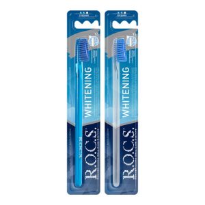 Зубная щётка R.O.C.S Отбеливающая, средняя жесткость