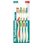 Набор зубных щеток Mr.Tooth Classic, средняя жесткость