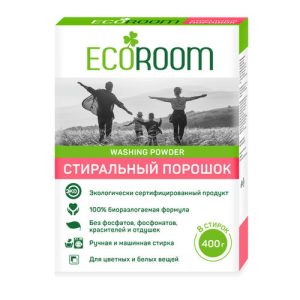 Стиральный порошок универсальный Ecoroom, гипоаллергенный, 400г