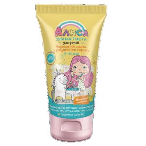 Зубная паста для детей 'Алиса' банановый милкшейк