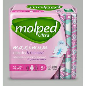 Гигиенические прокладки Molped ультра лонг 8шт