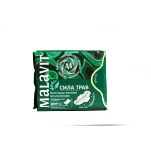 Прокладки женские гигиенические Малавит Сила трав 10шт