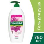 Гель-крем для душа Palmolive Натурэль Роскошная мягкость Черная Орхидея и Увлажняющее Молочко, 750мл