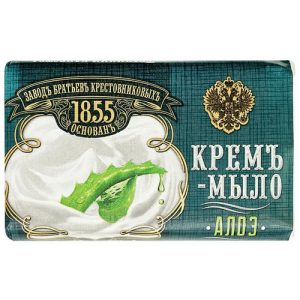 Мыло Завод Братьев Крестовниковых крем Алоэ, 190г