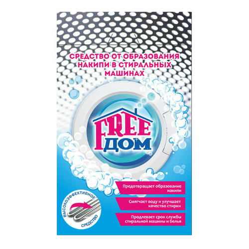 Средство для защиты от накипи стиральных машин FreeДом, 500 г