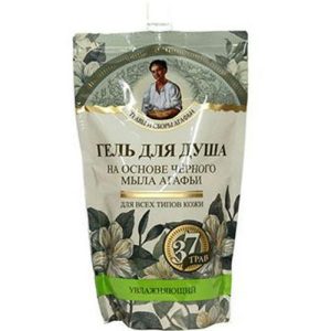 Гель для душа Бабушка Агафья на черном мыле, 500мл