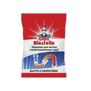 Средство для устранения засоров в канализационных трубах Don Blestello, 100г