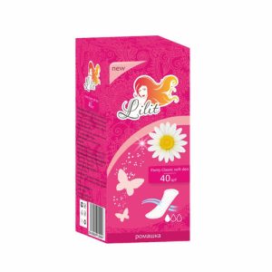 Прокладки гигиенические ежедневные Lilit Panty classic soft deo, 40шт