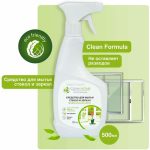 Средство для мытья стекол и зеркал с триггером Clean Home, 500мл