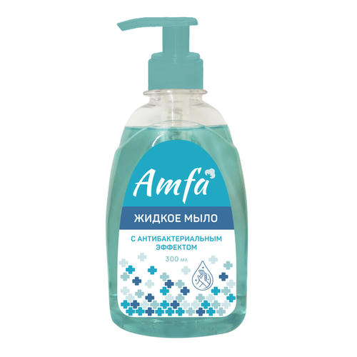Мыло жидкое Amfa Антибактериальное, 300мл