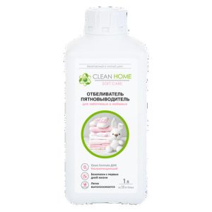 Отбеливатель-пятновыводитель для детского белья Clean Home, 1л