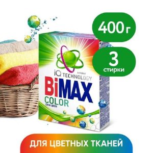 Стиральный порошок BiMax Color Сила цвета автомат, 400г