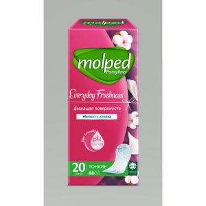 Гигиенические прокладки ежедневные MOLPED Everyday Freshness 20шт