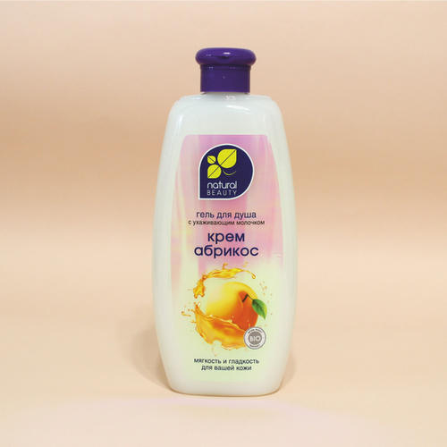 Маграв Гель для душа с ухаживающим молочком 'Крем Абрикос' Мягкость и гладкость 530 мл