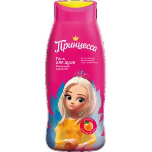 Гель для душа Принцесса Молочный апельсин 400г