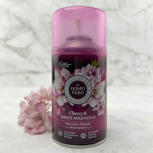 Освежитель воздуха Domovero Вишня и белая магнолия, сменный блок, 250 мл