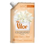 Кондиционер для белья VILOR Миндаль и белые цветы, 1000 мл