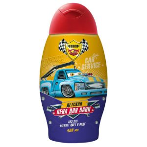 Пенна для ванны детская Гонки 400мл