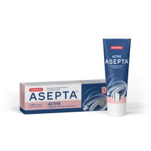 Зубная паста Асепта 75мл Active
