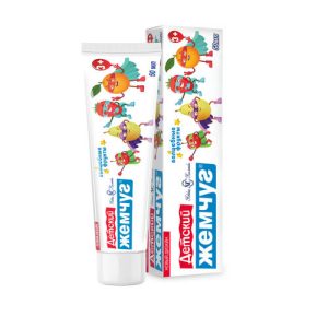 Зубная паста Н.К.Жемчуг-Н дет. Волшебные фрукты 3-14лет 50мл в/ф 30374