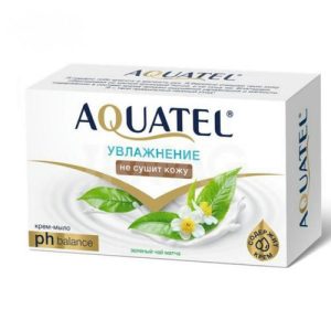 М/т Сам. Aquatel крем 90г Зеленый чай матча