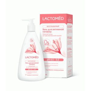 Гель для интимной гигиены Лактомед 200мл Нежный уход за чувствительной кожей