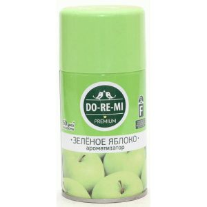 Освежитель воздуха До-ре-ми Премиум 250мл сменный блок Зеленое яблоко