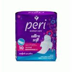 Прокладки Peri Ultra Night 10шт хлопок